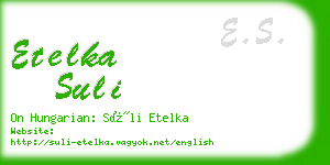 etelka suli business card